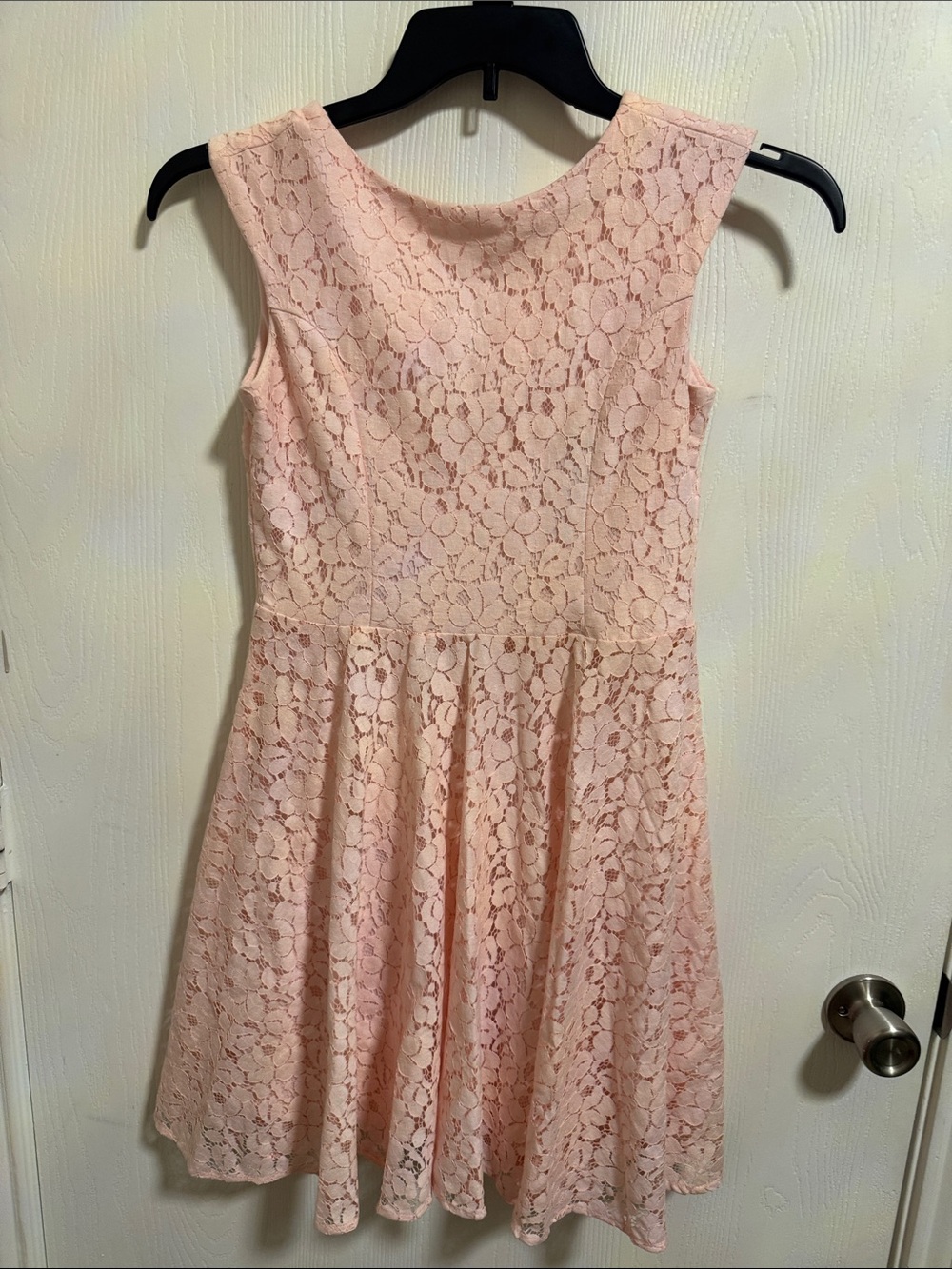 Fit & Flare Pink Lace Floral Sleeveless Dress Girls 14 Summer Wedding Udtfashion
